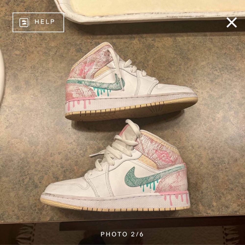 ICE CREAM JORDAN 1 GS SNEAKERS